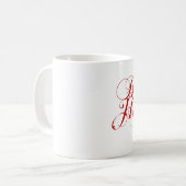 Mug Bah ! Humbug ! typographie (Devant gauche)