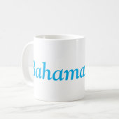 Mug Bahamas avec armoiries (Paradis des Caraïbes) (Devant gauche)