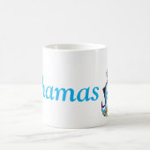 Mug Bahamas avec armoiries (Paradis des Caraïbes) (Centre)