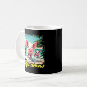Mug Bahamas Pignoires - Exuma Pig Beach Adventure (Devant gauche)