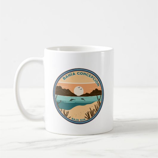 Mug Bahía Concepción Baja California Sur Mexico (Gauche)