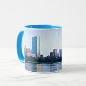 Mug Baie arrière de Boston à travers Charles River (Devant gauche)