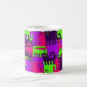 Mug Baie de forêt de chats de puzzle "2" (NOUVEAU) (Centre)