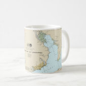 Mug Baie de Pensacola et approches Graphique nautique  (Devant droit)