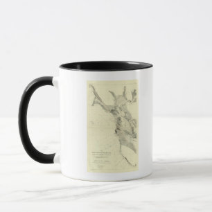 Mug Baie de San Francisco montrant le Rift San Andreas