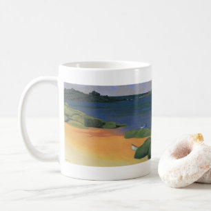 Mug Baie de Tregastel par Félix Vallotton, Beaux-arts