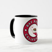 Mug Baie en Californie (Devant gauche)