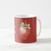 Mug Baie sucrée fraise (Devant droit)