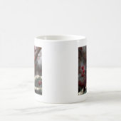 Mug Baies blanches Primitive Noël Cardinal Rouge (Centre)