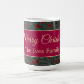 Mug Baies de houx Noël (Centre)