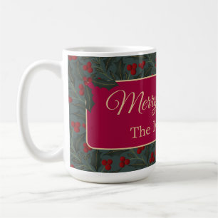 Mug Baies de houx Noël