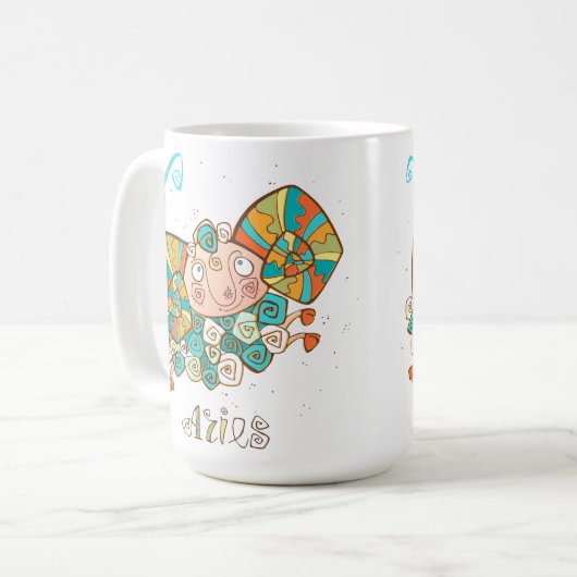 Mug Baies Fluffées (Devant gauche)