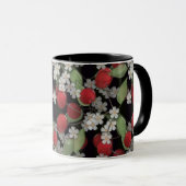 Mug Baies rouges (Devant droit)