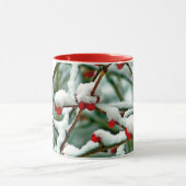 Mug Baies Rouges dans la Neige 2025 (Centre)