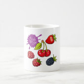 Mug Baies rouges fraîches et cerises (Centre)