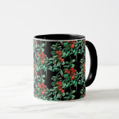 Mug Baies rouges, lingonberries (Devant droit)