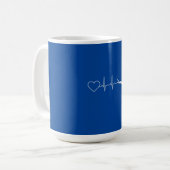 Mug Baignade - Baignade Coeur (Devant gauche)