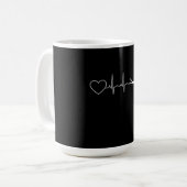 Mug Baignade - Baignade Coeur (Devant gauche)