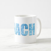 Mug Baignade Coach Piscine d'eau nage et plongée Coach (Devant droit)