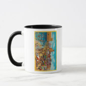 Mug Baignade dans le lagon, Long Beach (Gauche)