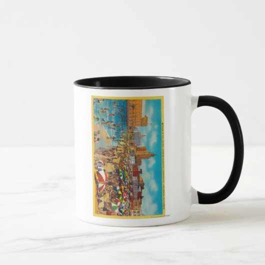 Mug Baignade dans le lagon, Long Beach (Droite)