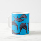 Mug Baignade Les Dauphins D'Océan (Devant gauche)