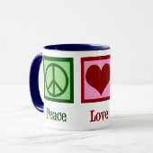 Mug Baignade mignonne - Baignade d'amour pour la paix (Devant gauche)