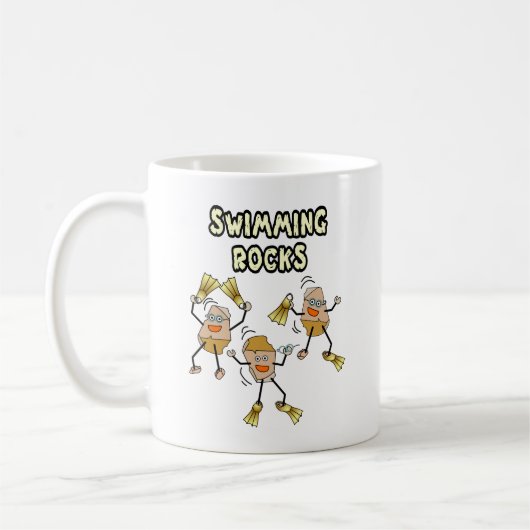 Mug Baignade rochers (Gauche)