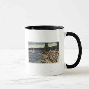 Mug Baigneurs sur la plage de Bathing Cove