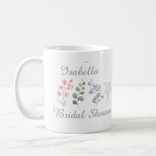 Mug Baigneuse Bohème Fleur Sauvage Aquarelle pour Ente