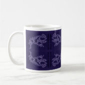 Mug Baigneuse Lacey - Bleu pourpre (Gauche)