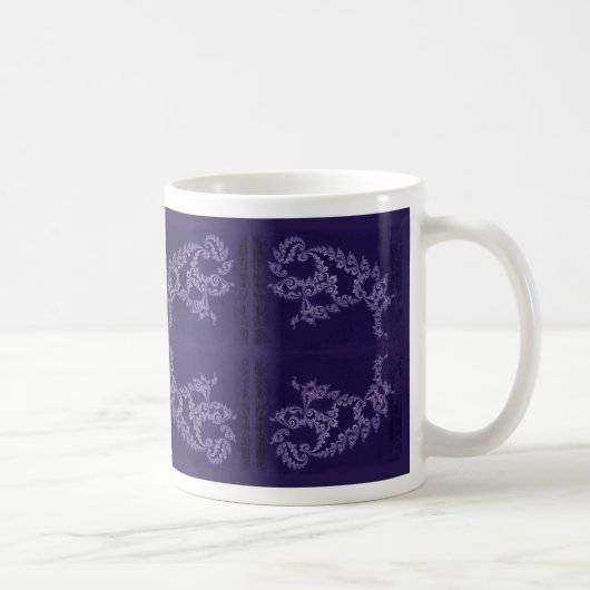 Mug Baigneuse Lacey - Bleu pourpre (Droite)
