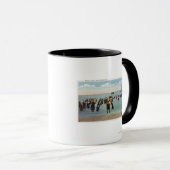 Mug Baignoires à la plage (Devant droit)