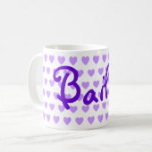 Mug Bailey en violet (Devant gauche)