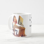 Mug Bâillement pour café ! Pour Lui (Devant gauche)