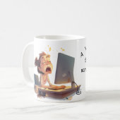 Mug Bâiller pour du café ! Pour Elle (Devant gauche)