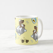Mug Bain à linge de chien (Devant droit)