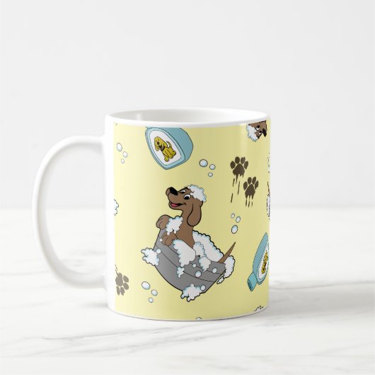 Mug Bain à linge de chien (Gauche)