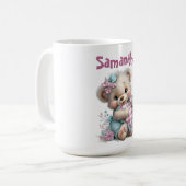Mug Bain de bébé Ourson (Devant gauche)