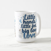 Mug Bain de bébé petits petons (Devant droit)