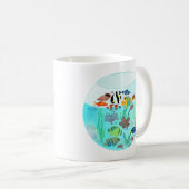 Mug bain de poissons (Devant droit)