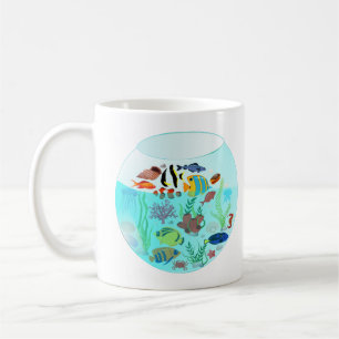 Mug bain de poissons