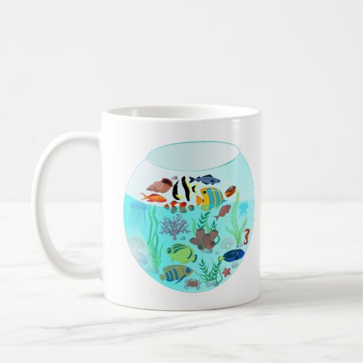 Mug bain de poissons (Gauche)