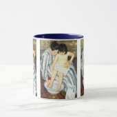 Mug Bain d'enfant par Mary Cassatt Impressionnisme Vin (Centre)