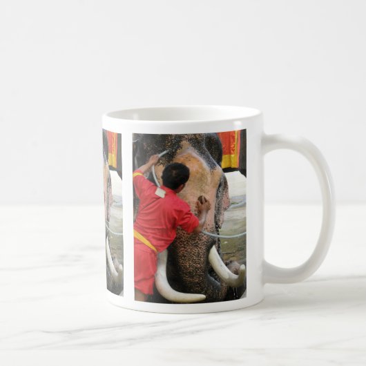 Mug Bain Eléphant ... Ayutthaya, Thaïlande (Droite)