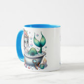 Mug Bain moussant Crâne de Sucre (Devant gauche)