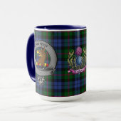 Mug Baird Clan Badge & Tartan (Devant gauche)