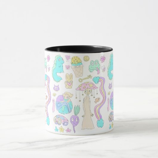 Mug baise magique funky (Centre)