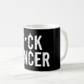 Mug Baise pour cancer (Devant droit)