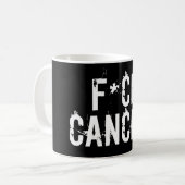Mug Baise pour cancer (Devant gauche)